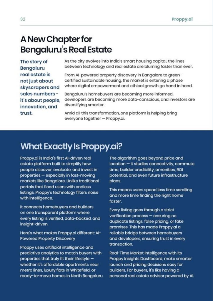 A New Chapter for Bengaluru's Real Estate