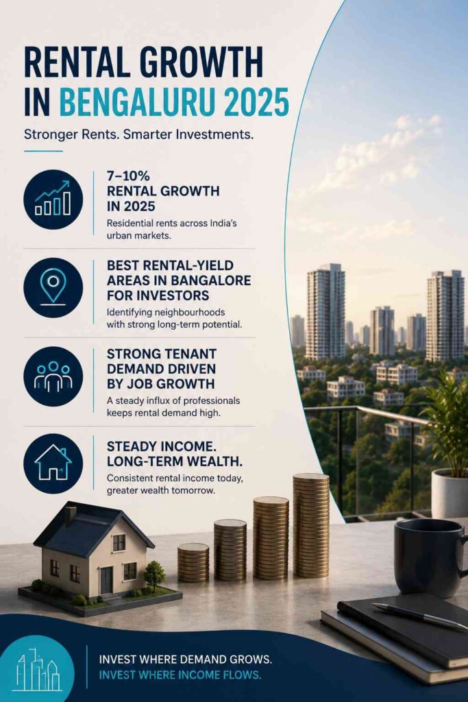 Rental growth yield analysis in bengaluru 2025
