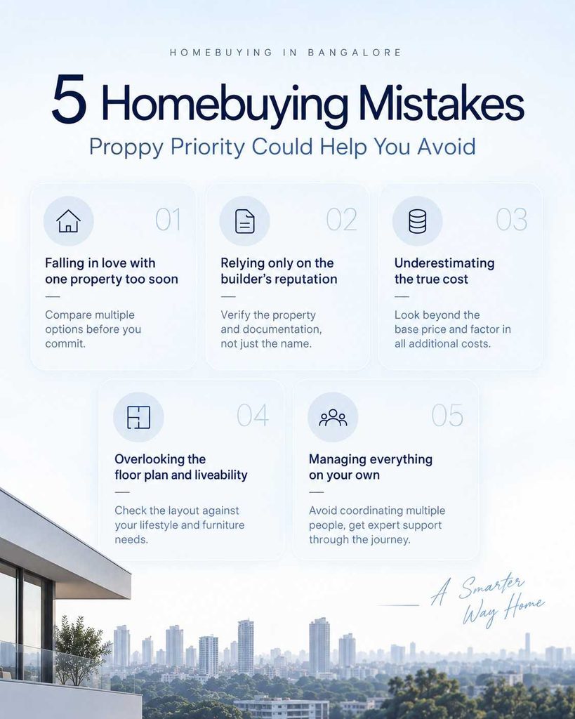5 Homebuying mistakes